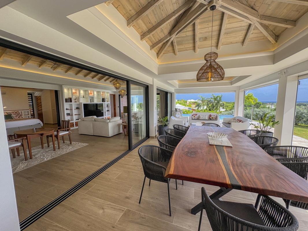 13.Location villa piscine Saint François Guadeloupe_terrasse